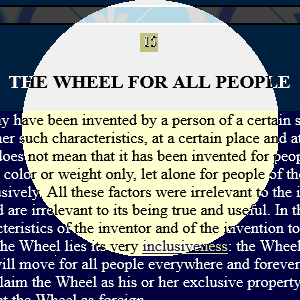 [The Wheel for All People]